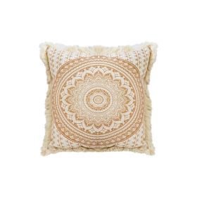 19.7in Moon Cotton Throw Pillow Cover – Soft and Decorative Cushion Case for Sofa, Bed, Living Room, or Home Décor Accent