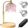 Fragrance Candle Warmer Lamp, Electric Candle Warmer with Timer & Dimmer, Mom Christmas Birthday Gifts for Women