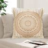 19.7in Moon Cotton Throw Pillow Cover – Soft and Decorative Cushion Case for Sofa, Bed, Living Room, or Home Décor Accent